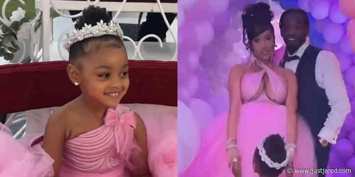 Cardi B & Offset Throw a Princess-Themed Birthday Party for Daughter Kulture!