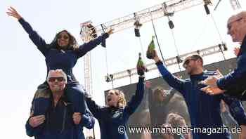 Richard Branson mit VSS Unitiy wieder erfolgreich gelandet