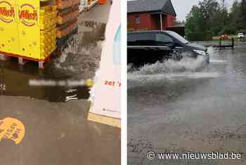 Voor derde keer in twee weken wateroverlast in Beringen en Lummen - Het Nieuwsblad