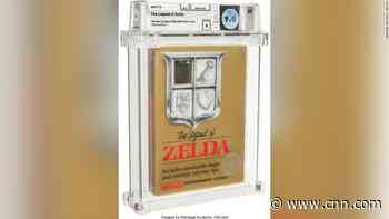 'Legend of Zelda' sells for $870,000 at auction, a record for a video game
