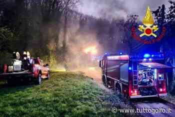 Formia, ieri il primo incendio del 2021 nella nostra città » Tuttogolfo - Tutto Golfo