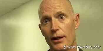 Rick Scott botches first attempt to lead CPAC attendees in Pledge of Allegiance - Raw Story