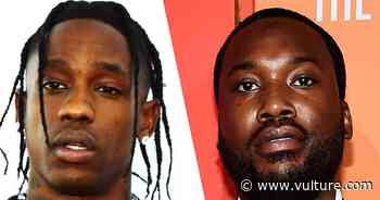 Meek Mill and Travis Scott Got Into a Fight at a Hamptons White Party - Vulture