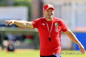 Lions attack chief Gregor Townsend to continue coaching via Zoom despite Covid quarantine as Neil Jenkins... - The Sun