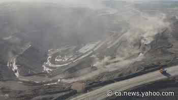 Bird's-eye view of mines near Kiselyovsk, Russia - Yahoo News Canada