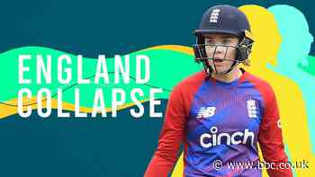 Watch: England lose six wickets for 31 runs as India win T20 thriller