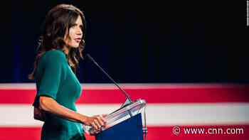 Kristi Noem criticizes GOP governors who enacted Covid-19 mandates while accusing some of rewriting their history