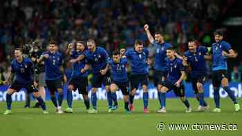 Italy beats England in shootout at Euro 2020