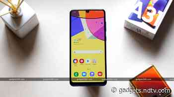 Samsung Galaxy A31 Starts Receiving July 2021 Security Update: Report - Gadgets 360