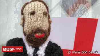 England football players 'all knitted up' by Watford fan