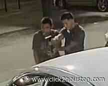 Photos show suspects wanted in fatal shooting of man outside SW Houston restaurant - KPRC Click2Houston