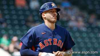 Houston Astros put Carlos Correa on IL due to health and safety protocols - ESPN