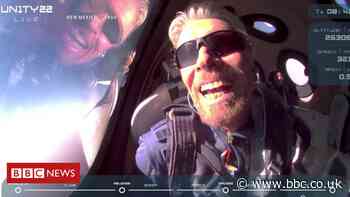 Virgin Galactic: Sir Richard Branson rockets to the edge of space