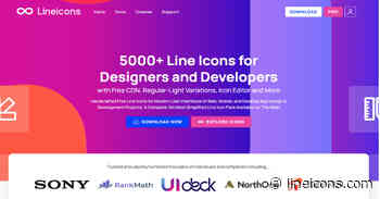 Lineicons 3.0 - 5000+ Line icons for designers and developers