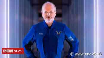 The Scottish spaceman piloting Sir Richard Branson's Virgin Galactic flight