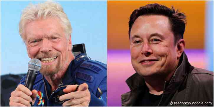 Elon Musk showed up in Richard Branson's kitchen at 3 a.m. to wish him luck flying to the edge of space