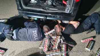 Zoll-Kontrolle auf A8 bei Ulm: Wo ein Schmuggler über 16.000 Zigaretten versteckt