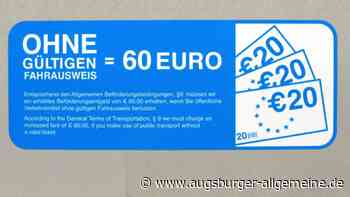 "Schwarzfahren": Augsburger Stadtwerke nutzten Begriff noch nie - Augsburger Allgemeine