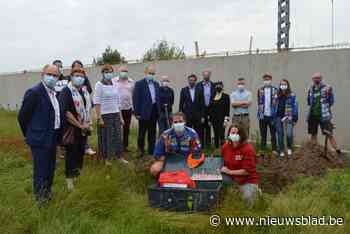 Doos vol herinneringen vormt fundering nieuwbouw speelsite S... (Nazareth) - Het Nieuwsblad