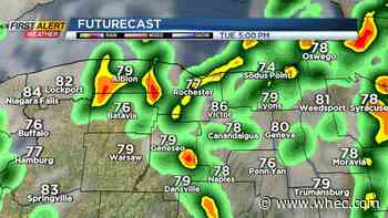 First Alert Weather: Yellow Alert Tuesday for possible severe storms in the afternoon and evening