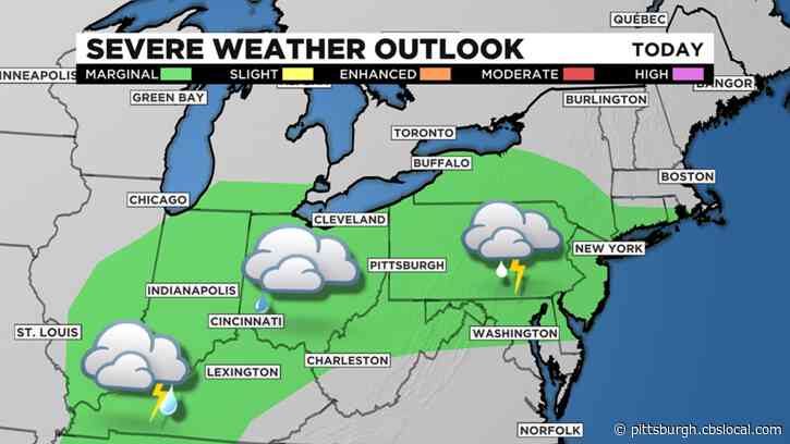 Pittsburgh Weather: Severe Storm Chances