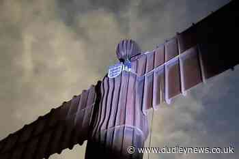 Euro 2020: Angel of the North stunt thwarted by police - Dudley News