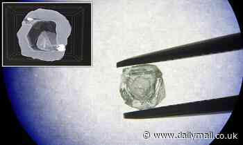 Unique diamond with ANOTHER gem trapped inside is discovered in Russia