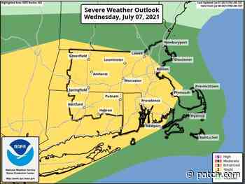 Round 2: Thunderstorms Again In The Forecast For Rhode Island - Patch.com