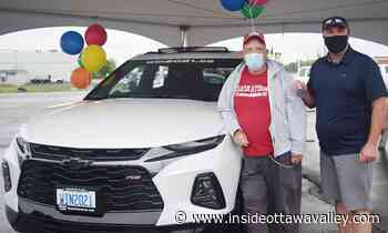WITH VIDEO: New wheels for Carleton Place's Marc Giles as he drives away with hospital lottery grand prize - Ottawa Valley News