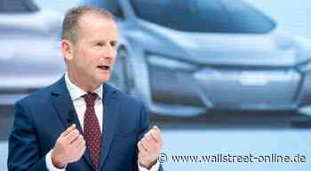 Diess bleibt: VW-Aktie steigt: Starke erste Halbjahreszahlen lassen alles Negative vergessen