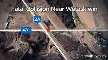 Woman killed, child seriously injured in central Alberta collision involving train