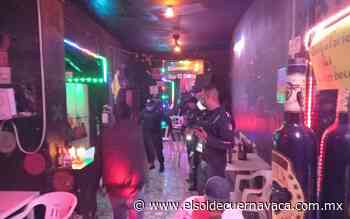 Clausuran dos bares en Yautepec - El Sol de Cuernavaca