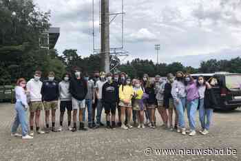 Kampuitstap Chiro Olen naar het vaccinatiecentrum