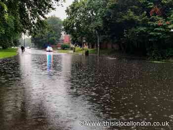 Flooding in south west London and Surrey