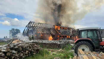 Wechselgebiet - Einsatzkräfte aus Neunkirchen bei Großbrand in Pinggau - NÖN.at