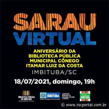 Sarau Virtual da Biblioteca de Imbituba encerra inscrições nessa segunda - Impresso Catarinense - Open Sans, sans-serif;