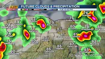 Yellow Alert Tuesday afternoon for strong to severe thunderstorms