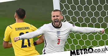 Bruno Fernandes and Donny van de Beek hail Man Utd teammate Luke Shaw after England goal in Euro 2020 final - Metro.co.uk