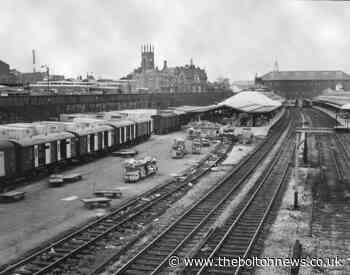 View from a bridge of quiet Trinity Street station in Bolton - The Bolton News