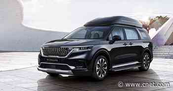 Korea clearly gets the best Kia Carnival, complete with foot massagers and real drapes     - Roadshow