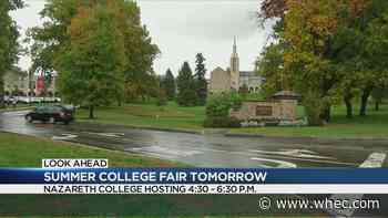 Nazareth holding in-person college fair Tuesday