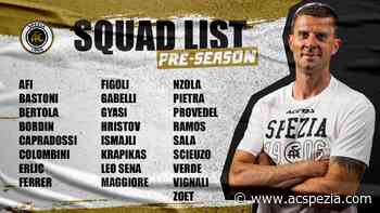 Prato allo Stelvio: domani la partenza e la prima seduta - Spezia Calcio Sito Ufficiale