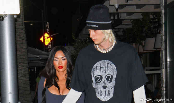 Megan Fox Goes on Date with Machine Gun Kelly After Taping Her 'Kimmel' Interview