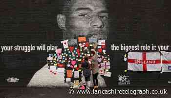 Marcus Rashford responds as racists deface mural hours after Italy loss