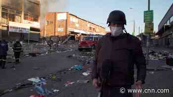 Protests turn to looting in South Africa