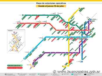 Vuelven a estar operativas 15 estaciones de Subte | Noticias - buenosaires.gob.ar