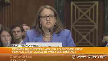 Former Rochester lawyer to become first female chief justice in western district