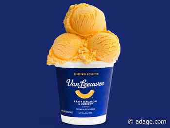 Kraft Mac-n-Cheese ice cream? Yes it's real