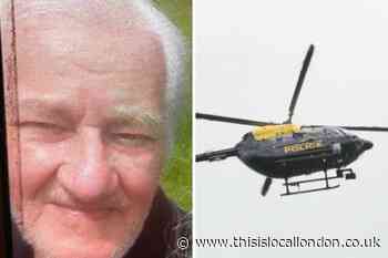 Helicopter circles Eltham in search of missing elderly man