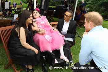 Croydon girl meets Prince Harry in WellChild ceremony